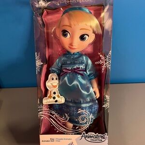 Disney Animators' Collection Elsa Doll with Blue Outfit